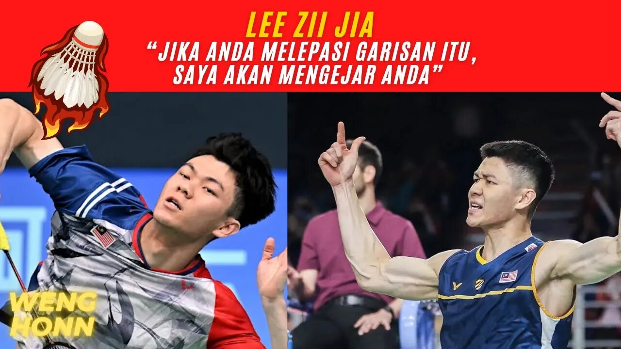 Jika anda melepasi garisan itu, saya akan mengejar anda amaran Zii Jia selepas menang melawan Angus.