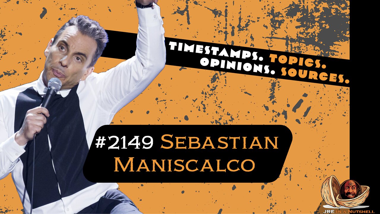 JRE#2149 Sebastian Maniscalco. FUN AND LIFE HACK TIPS!