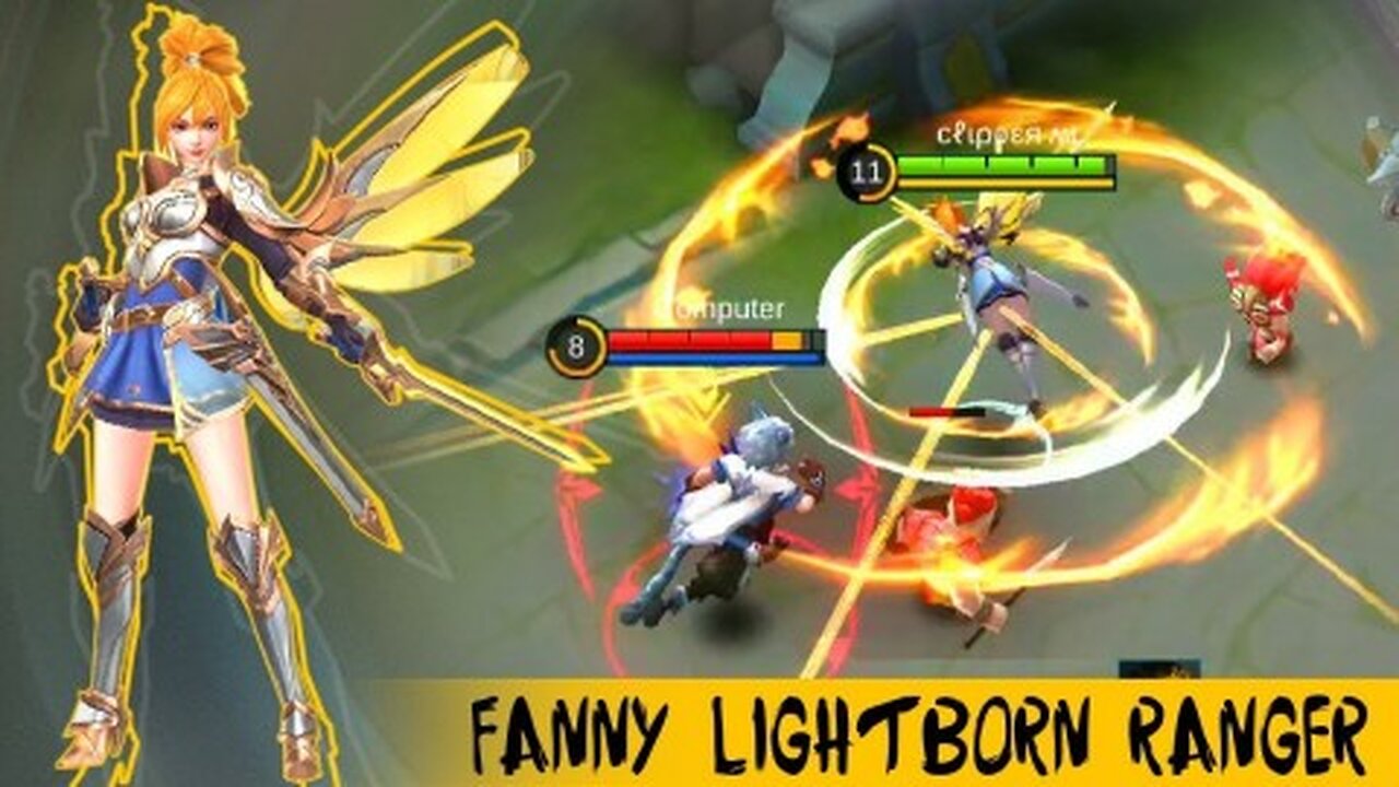 the best moment of hero fanny mobile legends!!