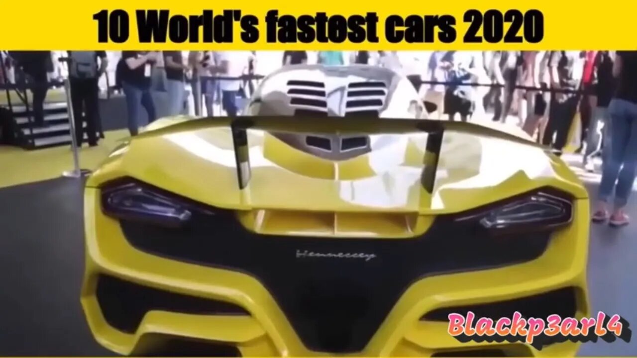 Do You Know Which are the Top 10 world’s fastest cars? 2020 I