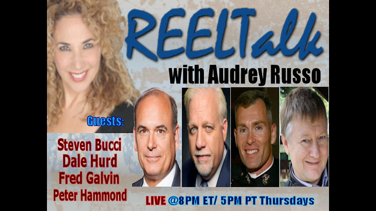 REELTalk: Dr. Peter Hammond in SA, Dale Hurd of CBNNews, Dr. Steven Bucci and Major Fred Galvin