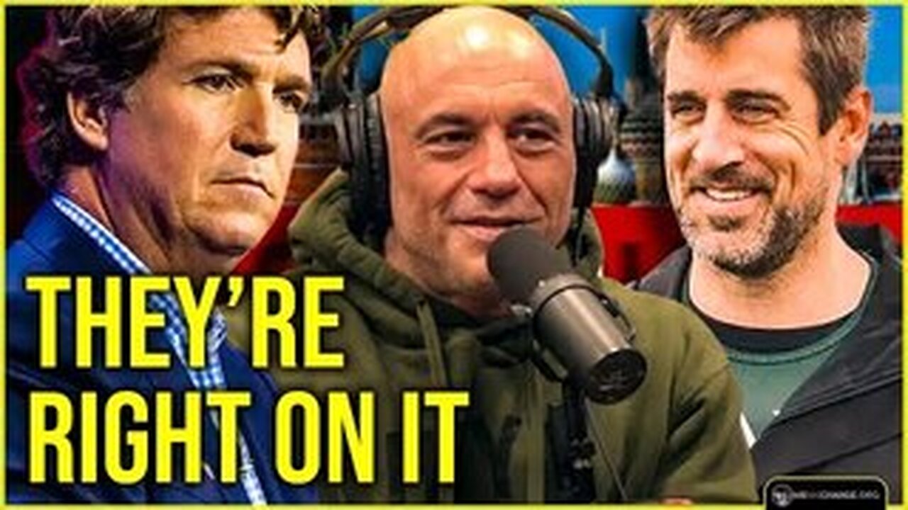 JOE ROGAN AND AARON RODGERS DROP BOMBSHELL ON (REDACTED) INDUSTRIAL COMPLEX