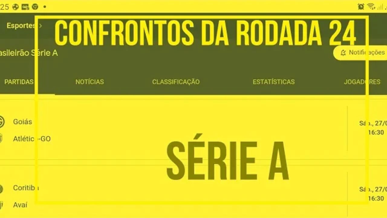 RODADA 24 SÉRIE A / TODOS OS CONFRONTOS/ FLUMINENSE X PALMEIRAS