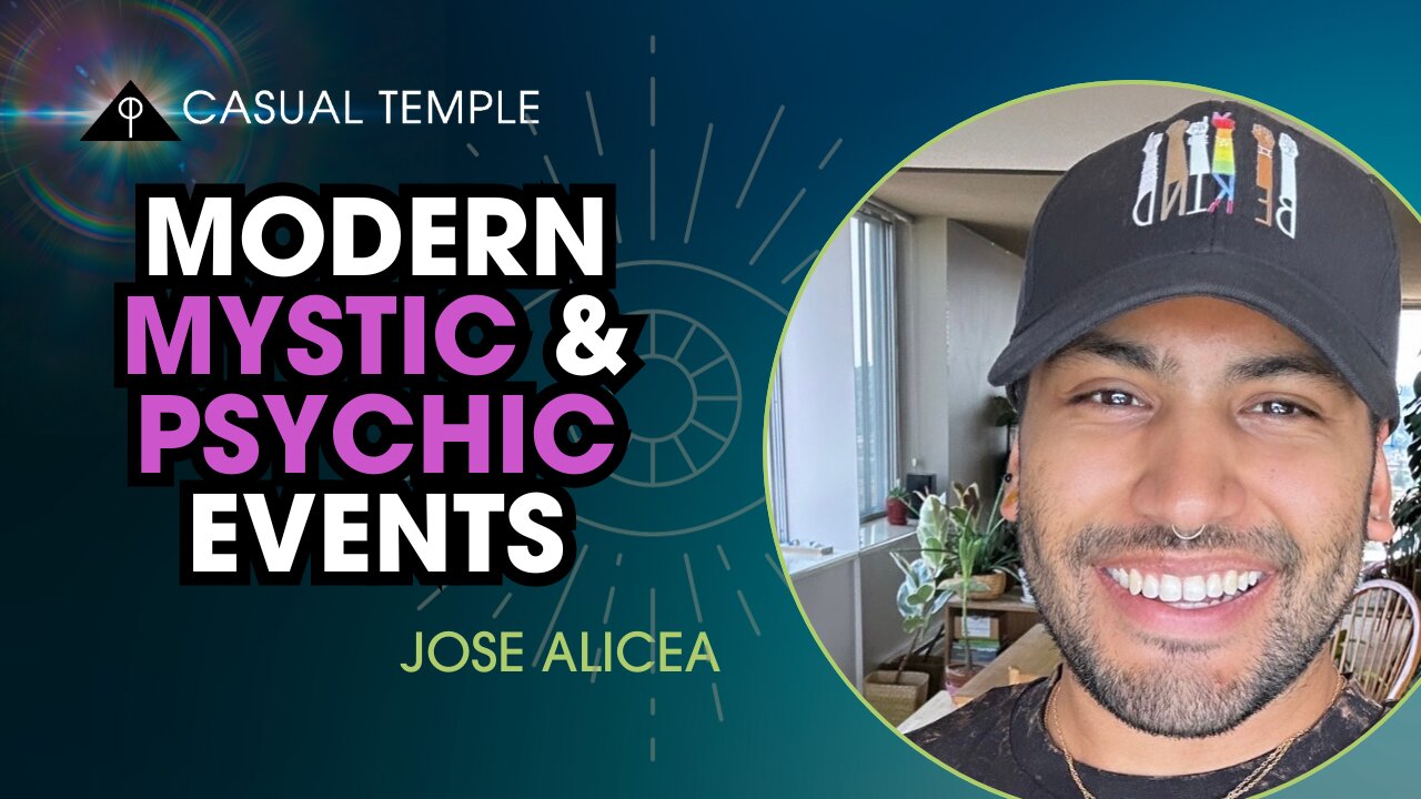 CT 03: Spiritually SENSITIVE child saw ORBS & ANGELS now an adult MYSTIC & PSYCHIC with Jose Alicea