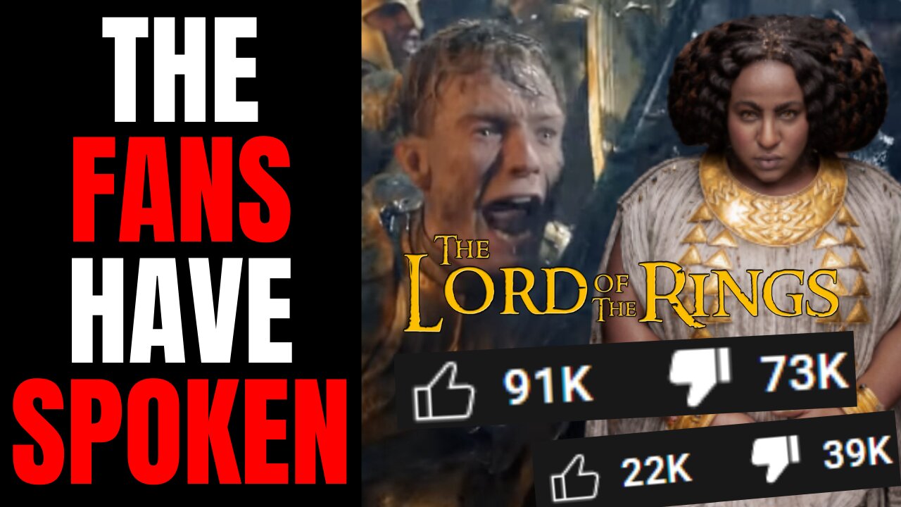 Lord Of The Rings Fans Have Spoken, And They HATE Amazon's Rings Of Power | MASSIVE Backlash!