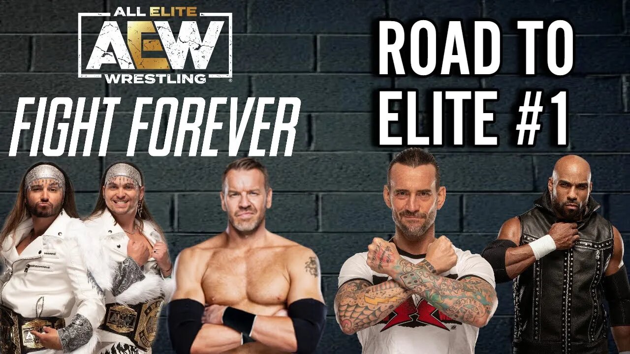 LETS PLAY AEW Road To Elite #1