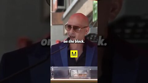 Pitbull gives some words of motivation!