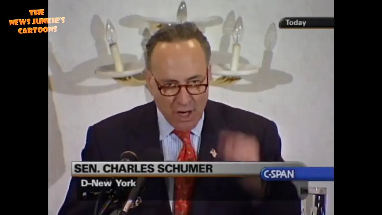 Democrat Chuck Schumer in 2005: Eliminating the filibuster would "be a doomsday for Democracy."