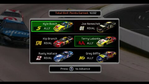 (NANI?) NASCAR 06 Total Team Control R32/36:Subway 500