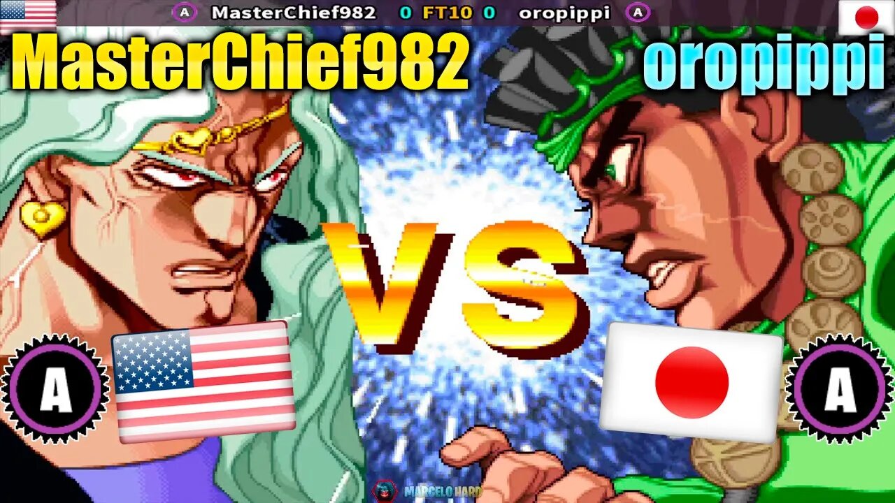 JoJo's Bizarre Adventure (MasterChief982 Vs. oropippi) [U.S.A. Vs. Japan]