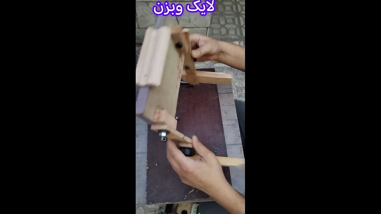 The stages of making a mobile table