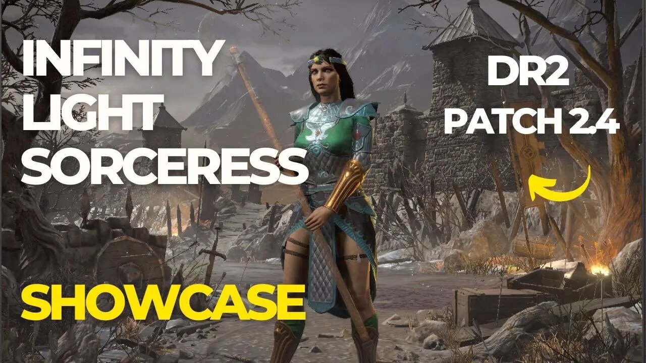 Infinity Light Sorceress Patch 2.4 Showcase - Diablo 2 Resurrected