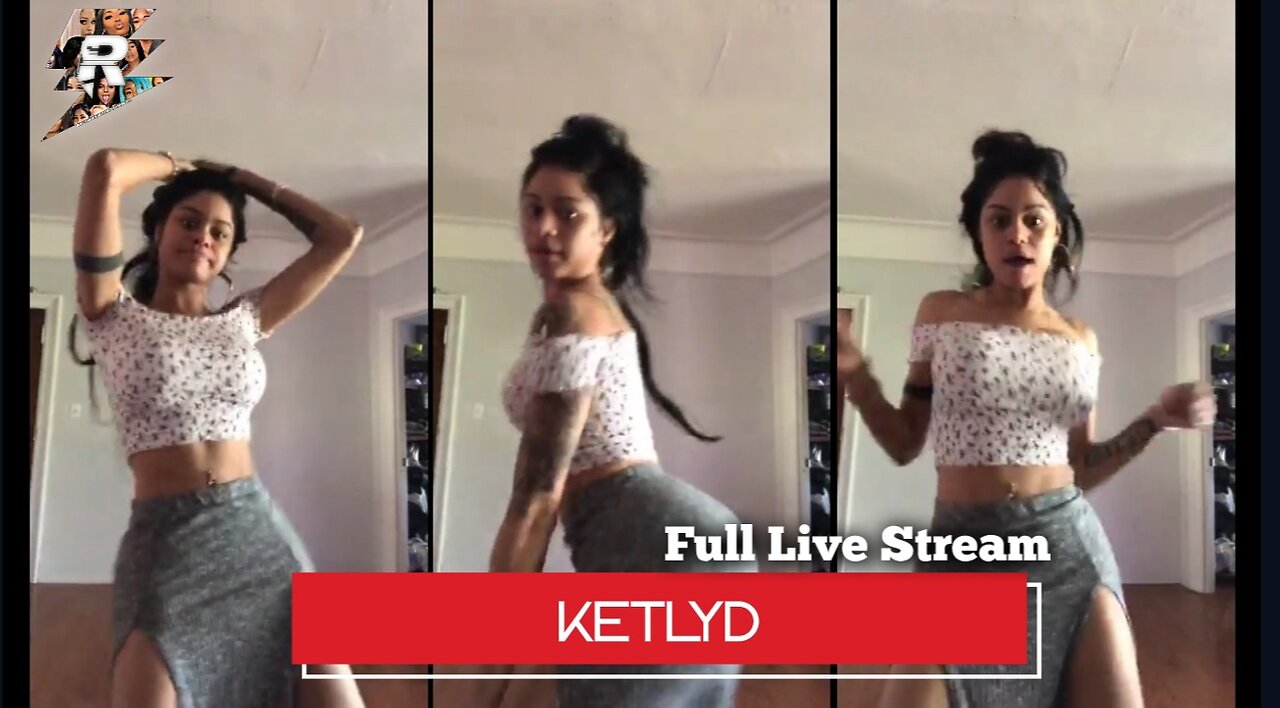 Ketlyd Dancing in sexy long skirt