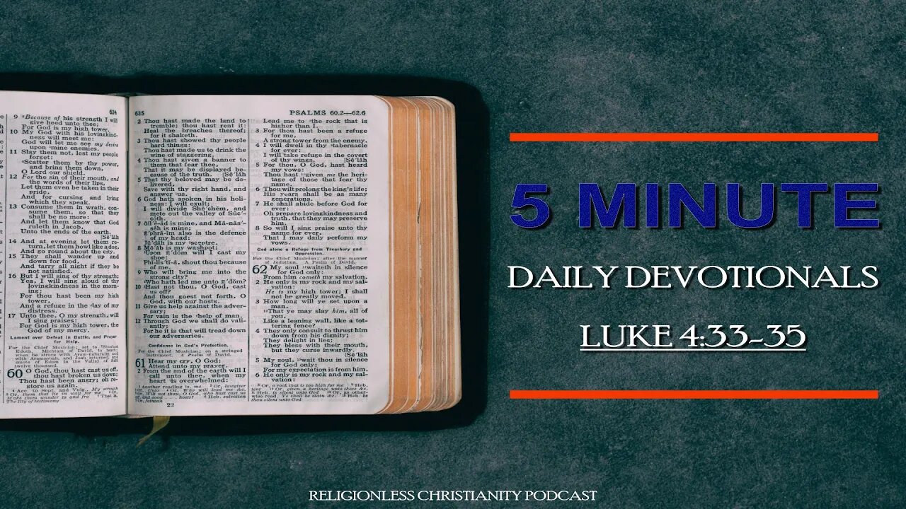 Daily Devotionals with Religionless Christianity, Jan 21 2022