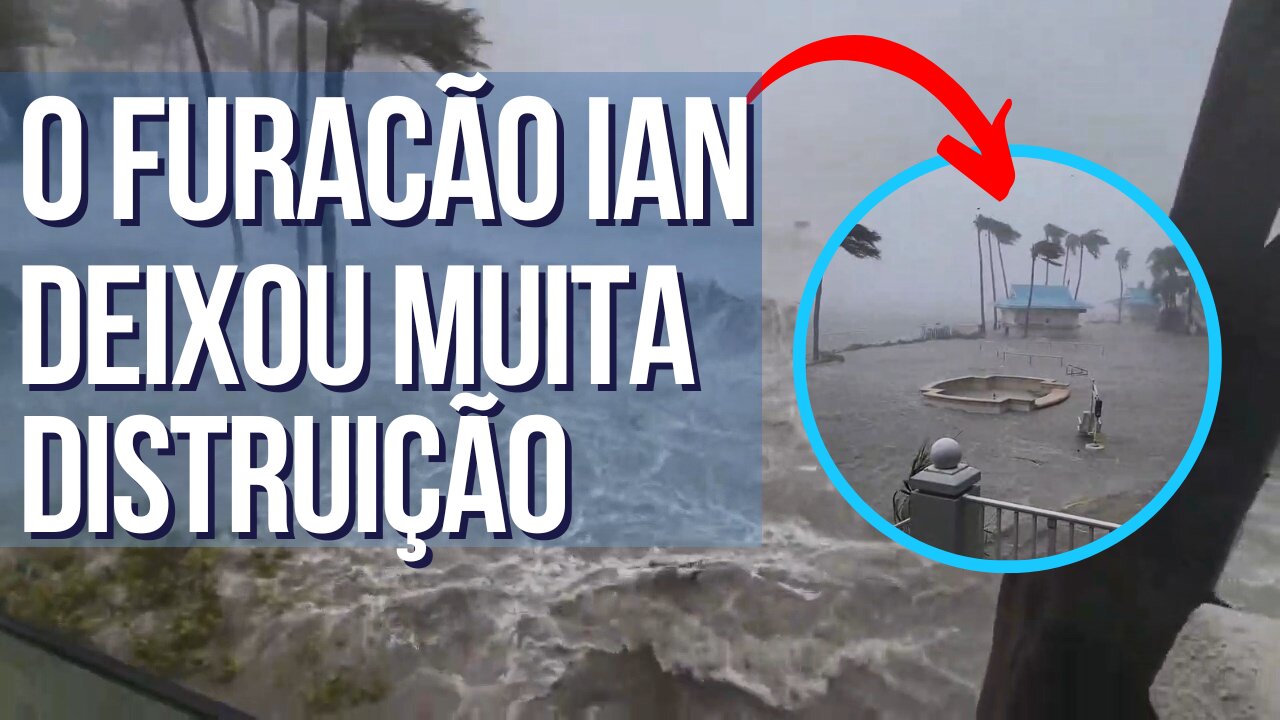 Myers Florida com a chegada do poderoso furacão