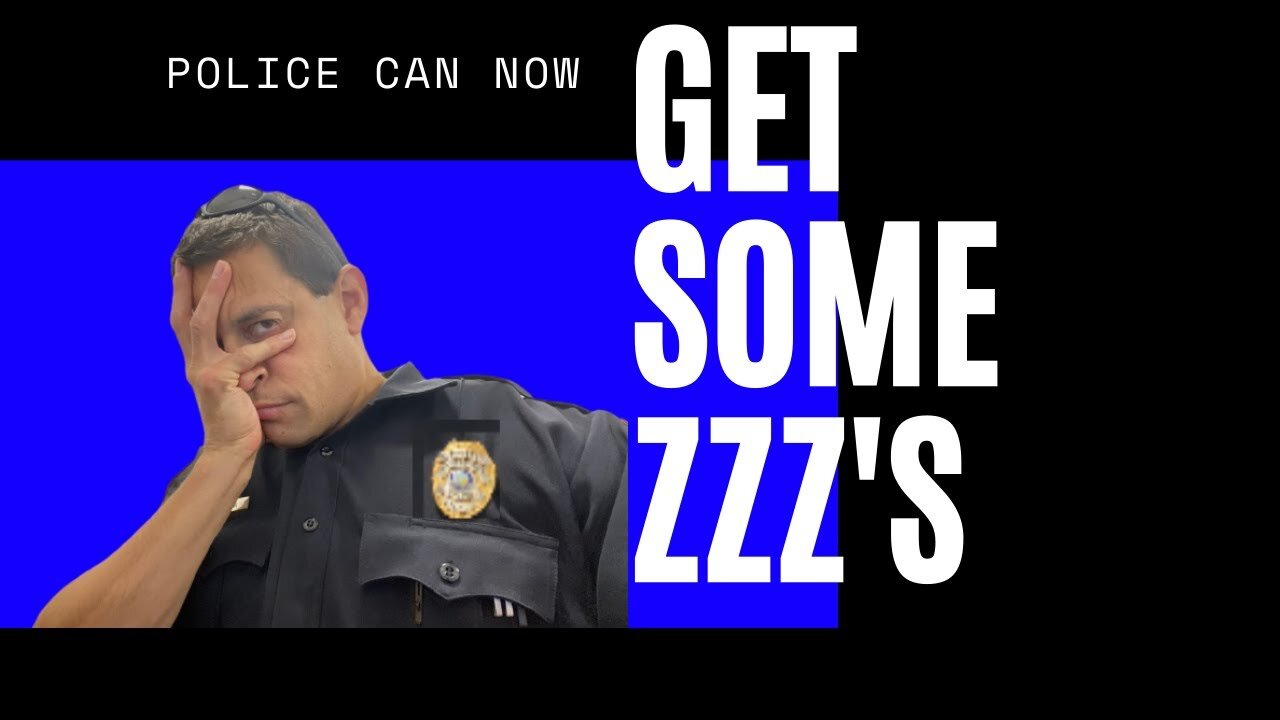 Police Officers Sleeping On Duty Is Allowed! What?!