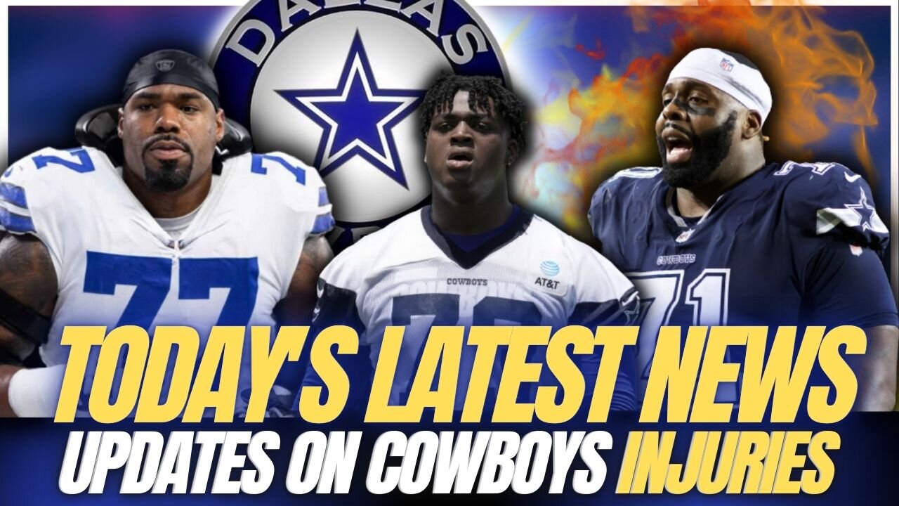 🔥 LATEST NEWS | Cowboys injury updates | Dallas cowboys news | Jason Peters.