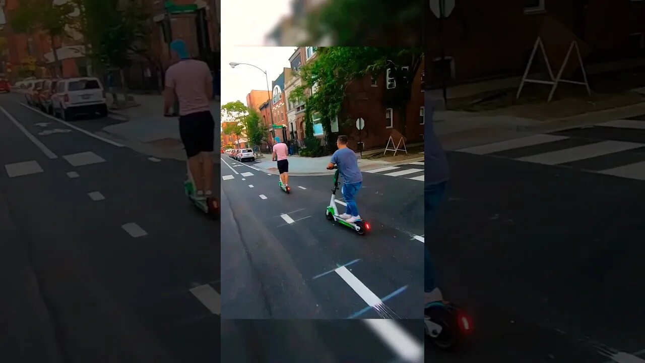 MANIFESTED him CRASHING #scooter #adventure #crash