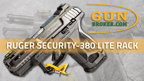 Ruger Security-380 Lite Rack Compact Centerfire Pistol