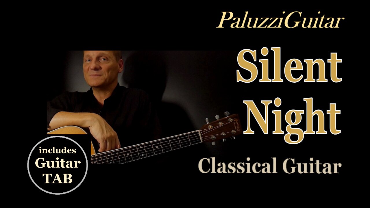 Silent Night Classical Guitar Lesson [Christmas Acoustic Songs]