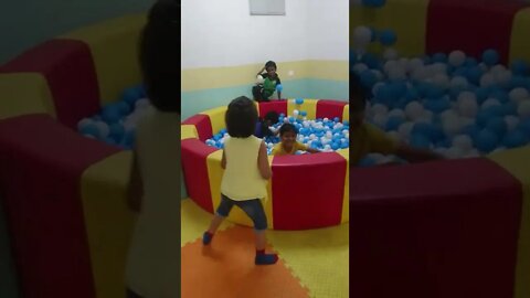 Kavya is playing in the school 🏫 #school #trending #playing