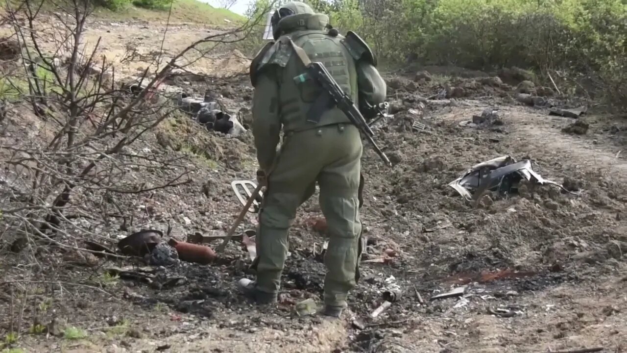 Mine Clearance Of Liberated Settlements In The Kharkov Region By WMD's Engineering Units