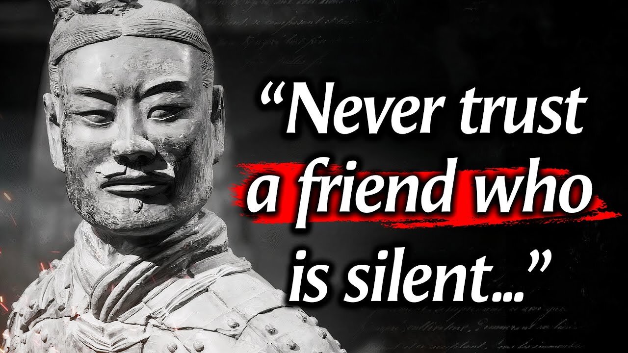 Sun Tzu's Ancient Life Lessons Men Learn Too Late In Life.