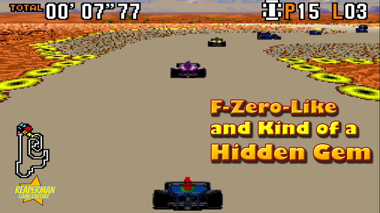 SNES Hidden Gem Exhaust Heat II (aka F1 ROC II)