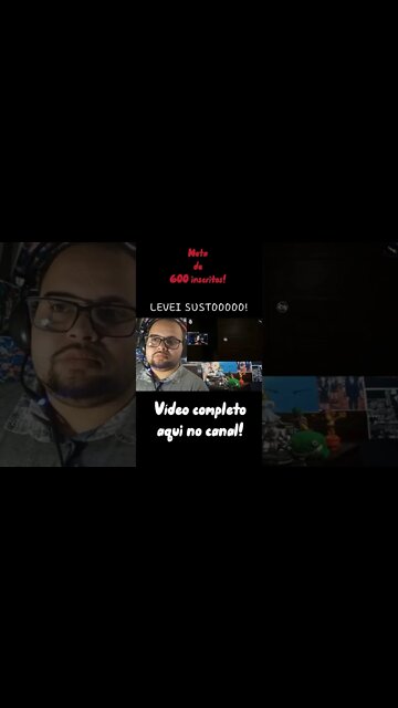 LEVEI UM SUSTO! |PARTE 2| REACT Sustos engraçados nas lives - #shorts