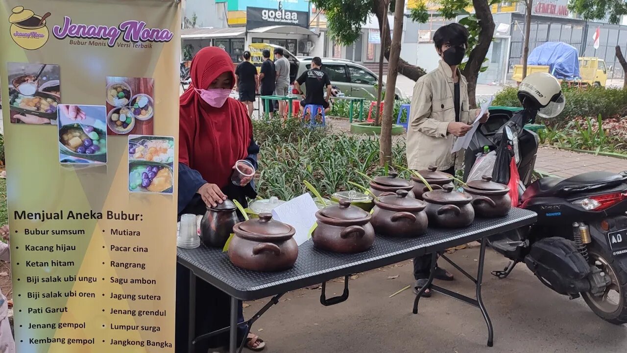 Cabang Baru Jenang Nona Bekasi, Menjual Aneka Bubur Manis #Shorts