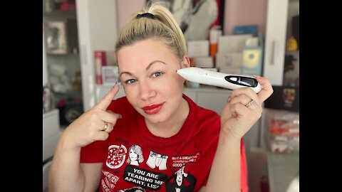 Zoom Fibroblast my hooded eyes using my mole pen! 2021-11-16 | Code Jessica10 saves you MONEY!