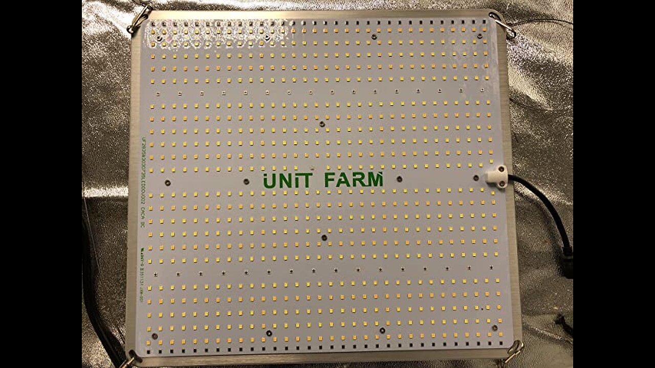 UNIT FARM UFL3000 LED Grow Light, 200W Full Spectrum Plant Growing Lamp, 736 OSRAM LED Indoor H...