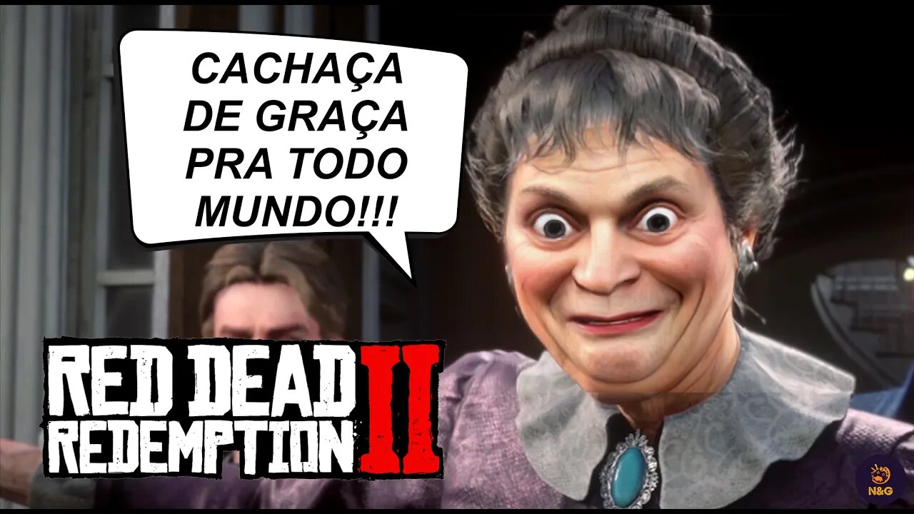 RED DEAD REDEMPTION 2 #14 - A Rainha dos Cachaceiros! ( Gameplay em Português BR )