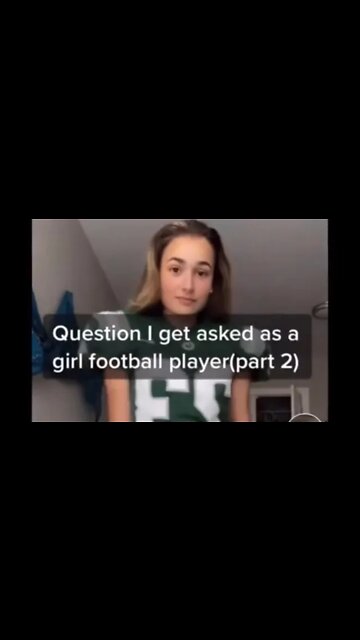 GIRL FOOTBALL PLAYER GETS SMACKED