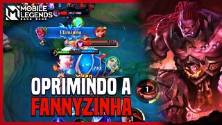 Fiz Essa FANNY Conhecer o INFERNO Nessa Partida | MLBB