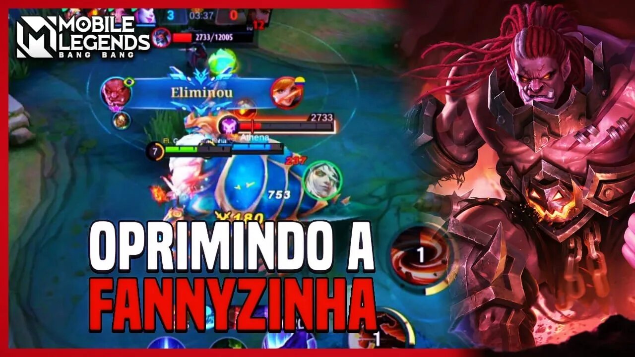 Fiz Essa FANNY Conhecer o INFERNO Nessa Partida | MLBB