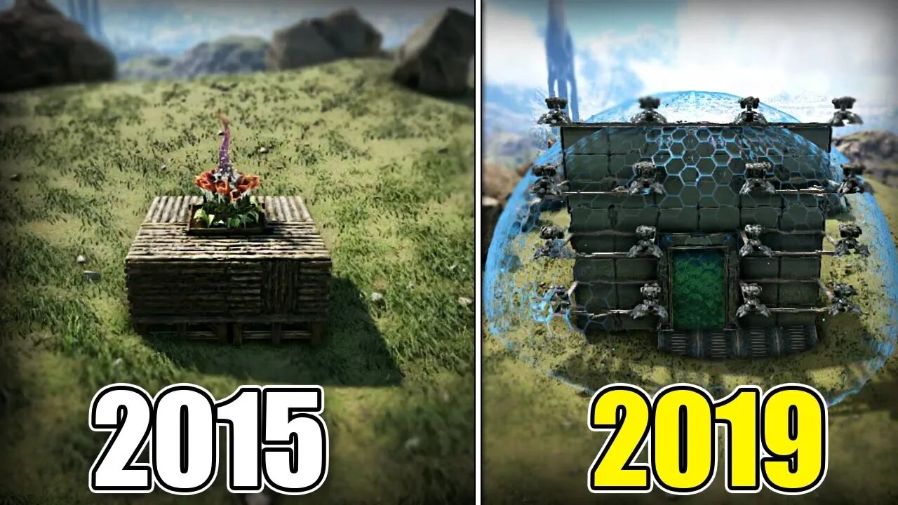 The Evolution Of Ark Survival Bases [2015-2019]