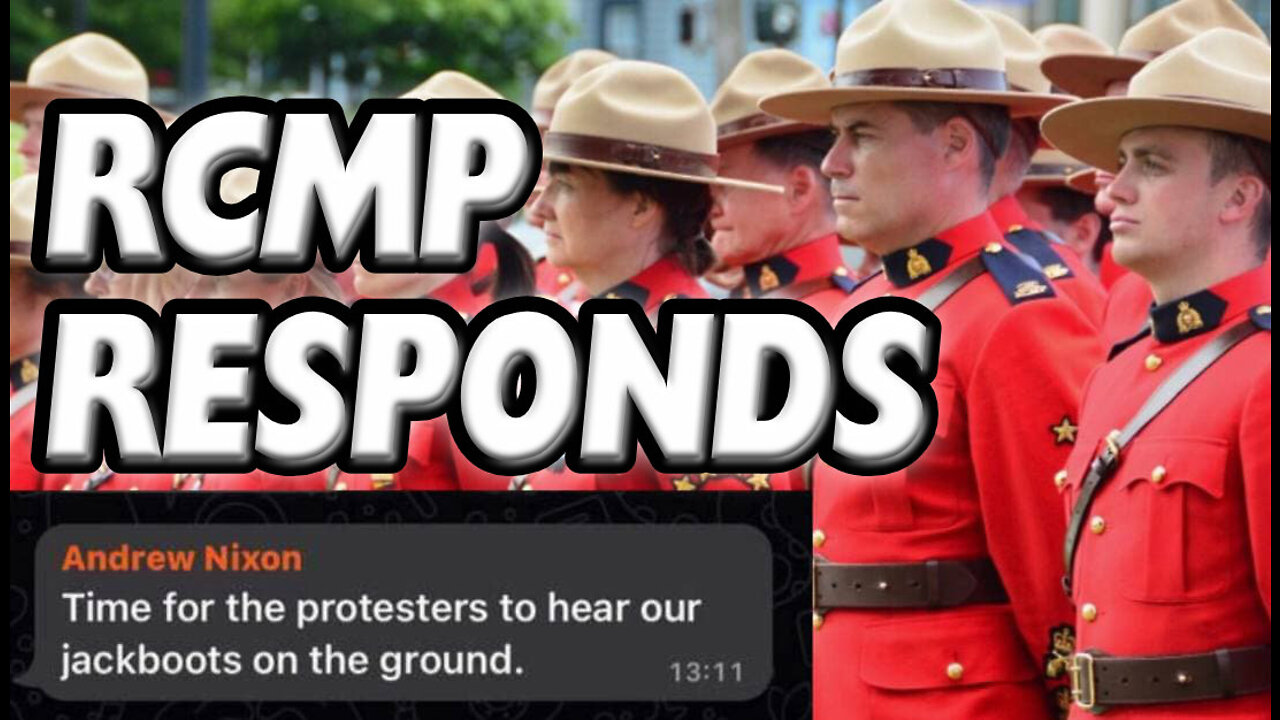 RCMP Responds to alleged LEAK from Social Media Group Chat on Truckers Freedom Convoy Canada 2022