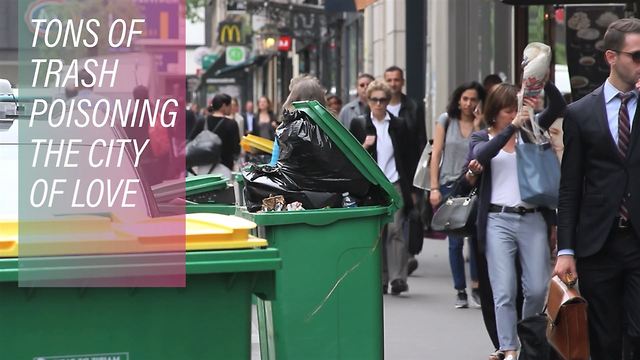 France produces an 'Eiffel Tower of trash' per year