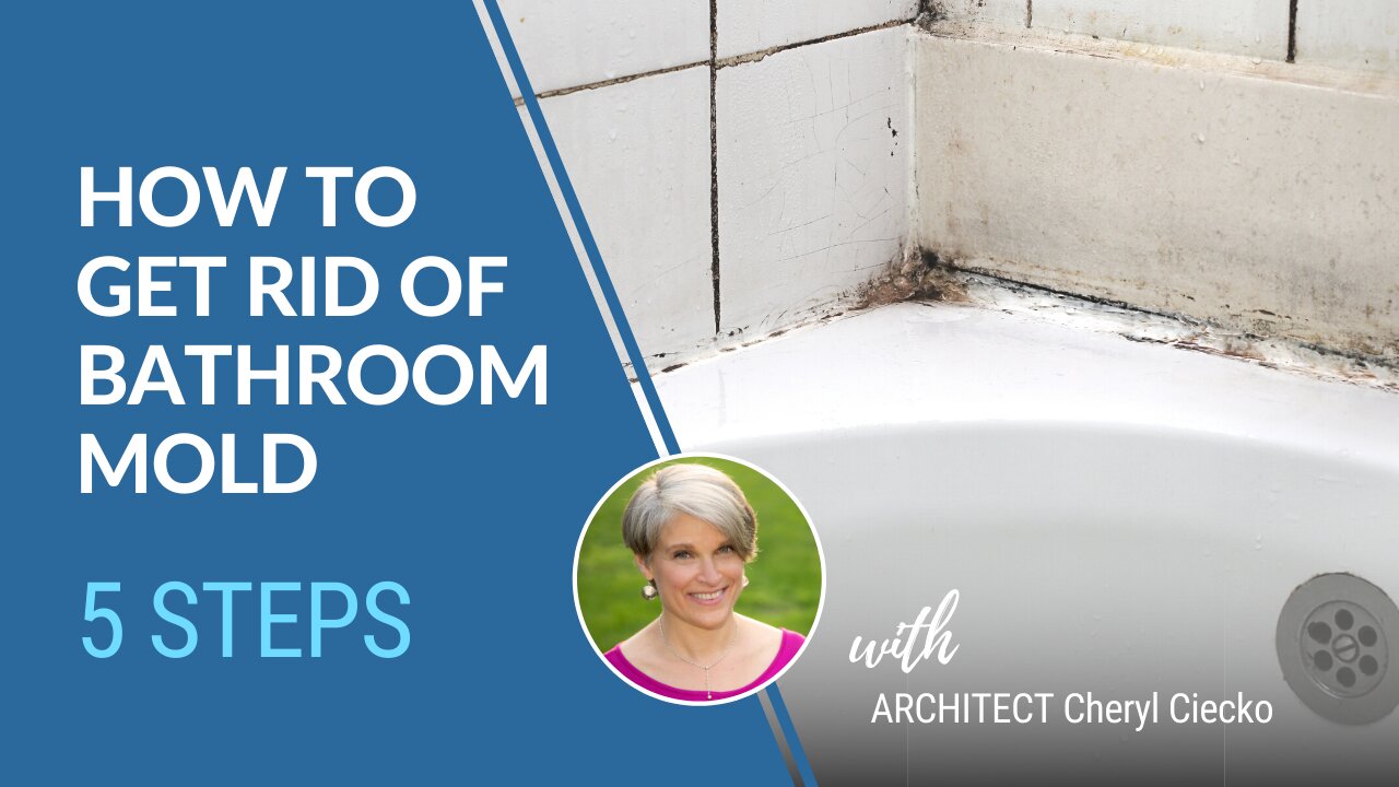 5 Steps To Get Rid Of Mold In The Bathroom EPISODE 8