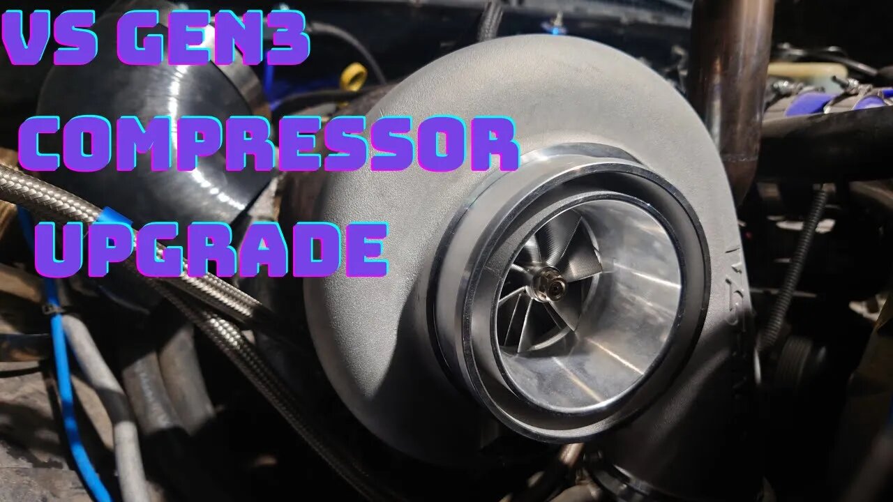 Upgrading my VS racing G2.5 7875 Compressor housing to the GEN3