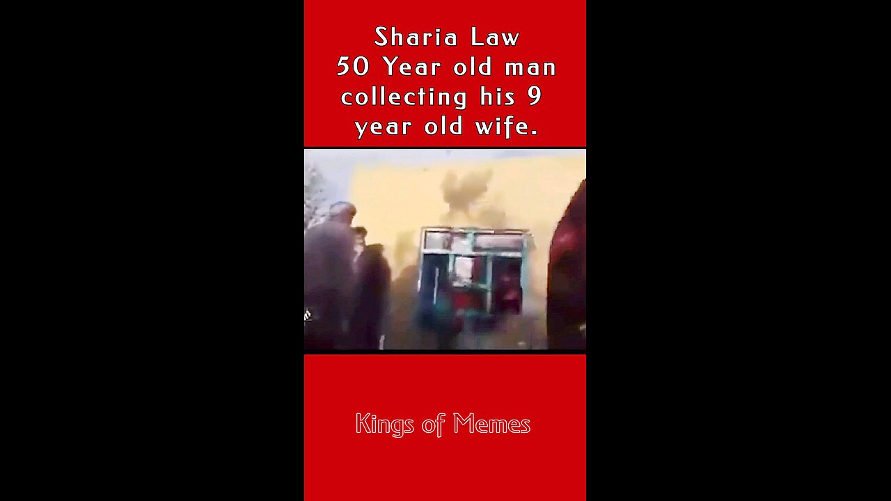50 yr old Muslim Man Collects his 9 yr old Wife