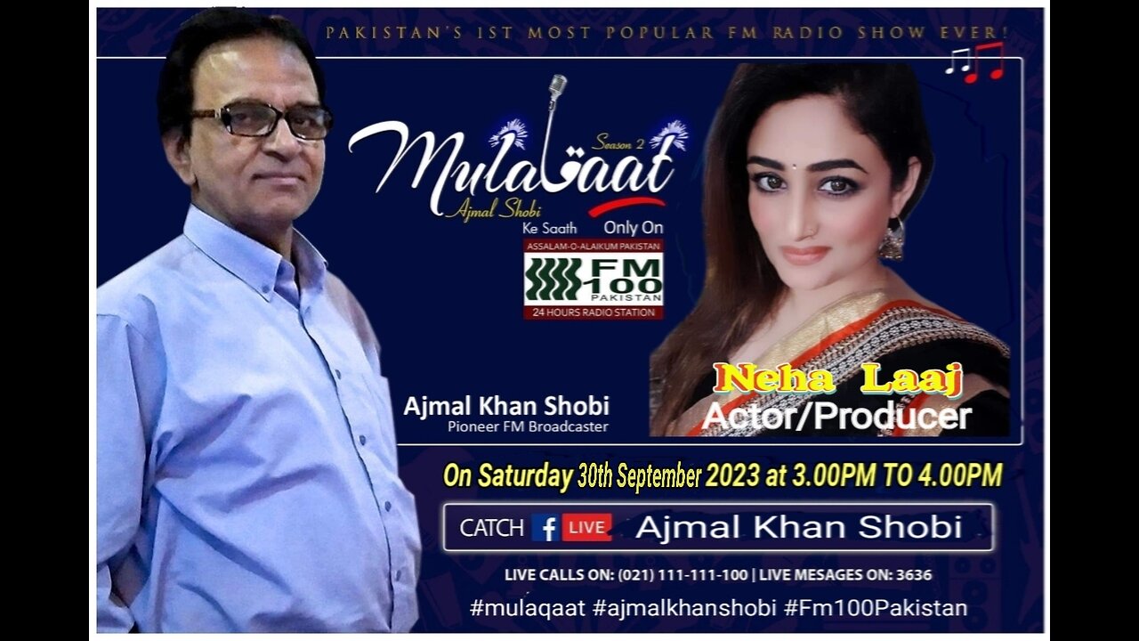 Mulaqaat Ajmal Khan Shobi | Neha Laaj Actor Producer | Maks Hd Tv