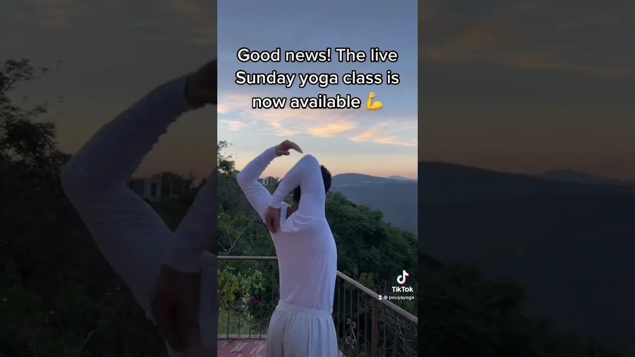 Good news! (Yoga class)