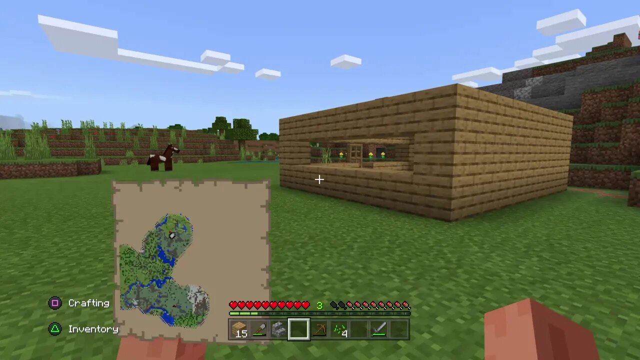 Minecraft Part 2-First Mine Cleared Out