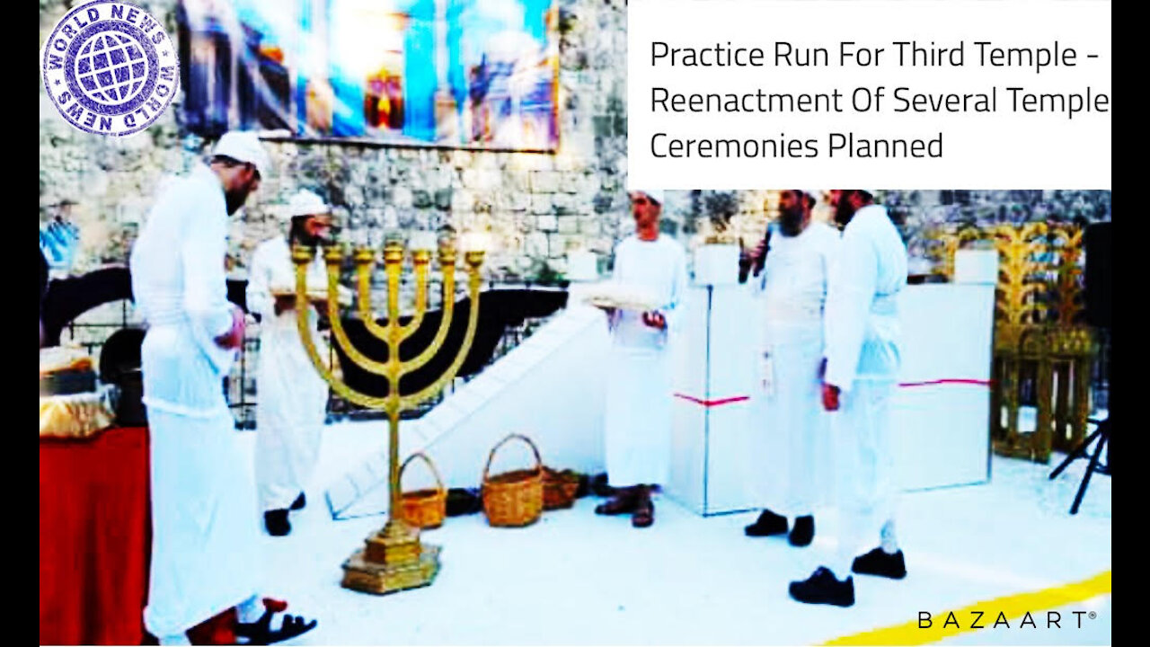 Sanhedrin Holds Ceremony Re-enactments In Preparation Of The 3rd Temple