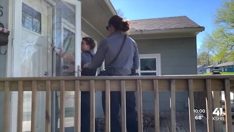 Partners for Peace knock on doors, offer help after increased violence in Ruskin Heights neighborhood