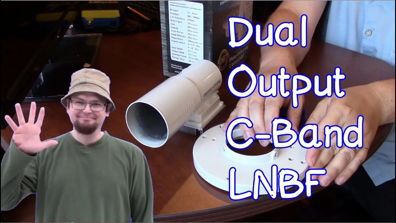 Titanium C band Satellite C2-PLL Dual Output LNBF #FreeSatelliteTV