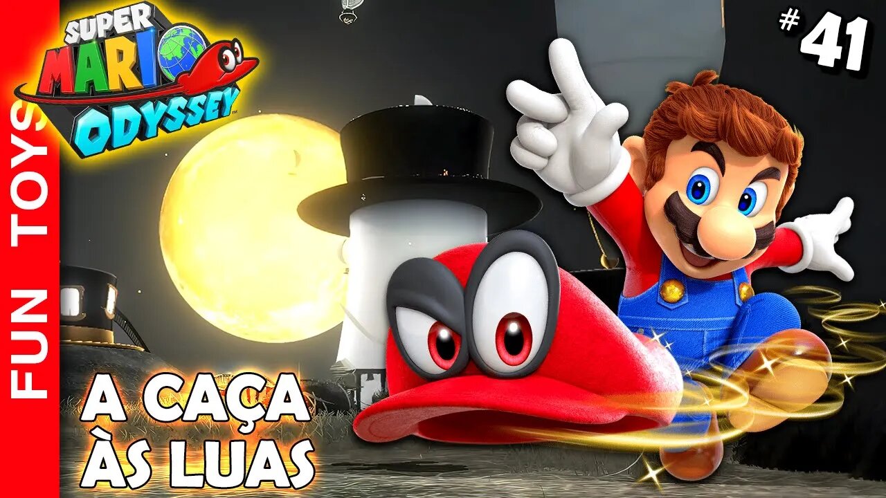 🔴 Super Mario Odyssey #41 - A Caça as Luas começou! Será que um dia vamos pegar todas?