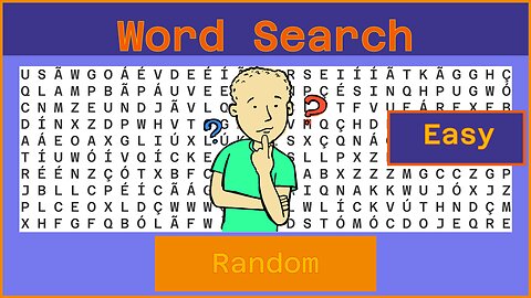 Word Search - Challenge 12/14/2022 - Easy - Random
